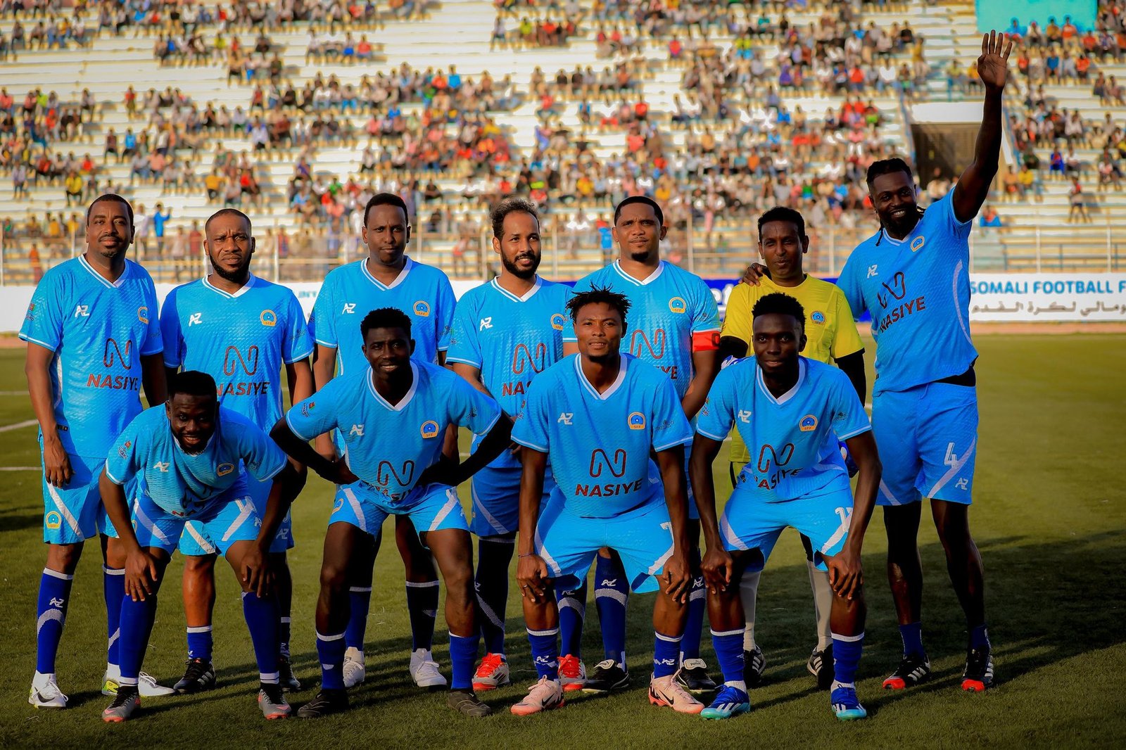 somalia football exhibition match