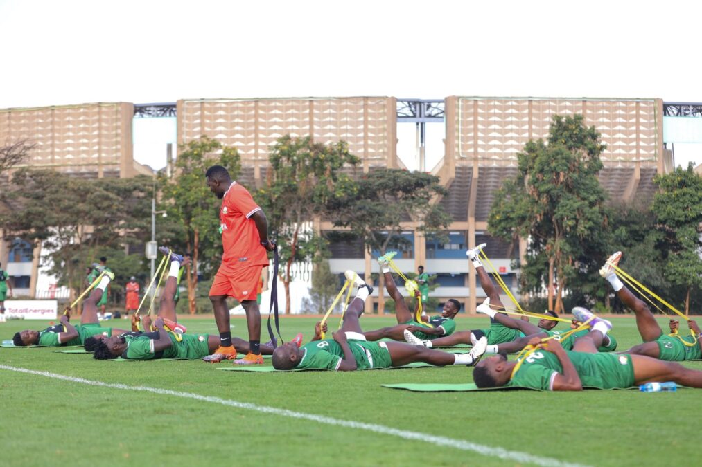 harambee stars trainig kenya vs angola