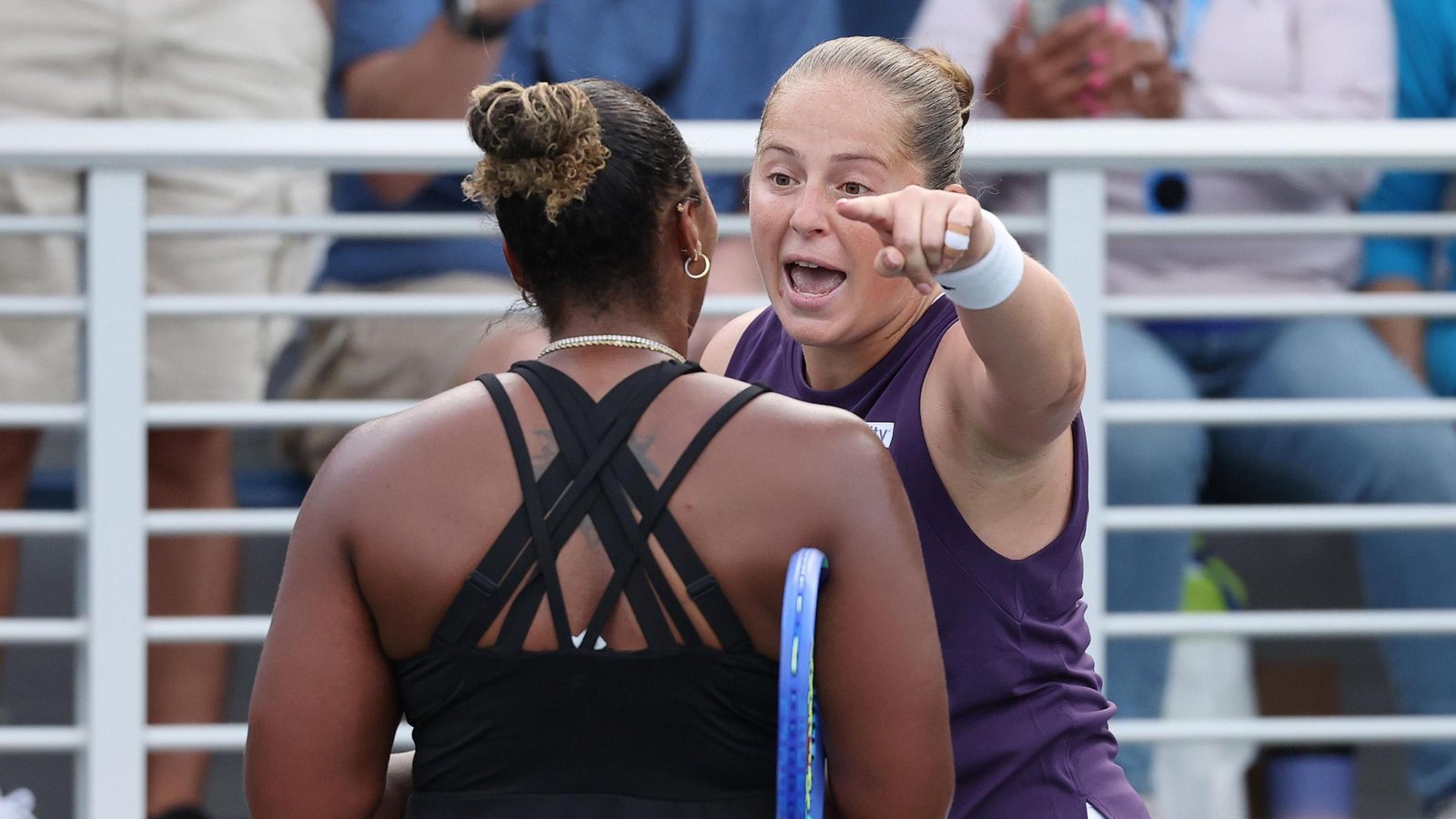 Jelena Ostapenko and Taylor Townsend