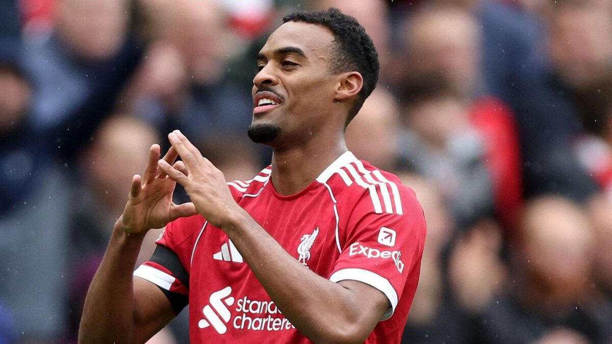 Ryan Gravenberch Merseyside derby