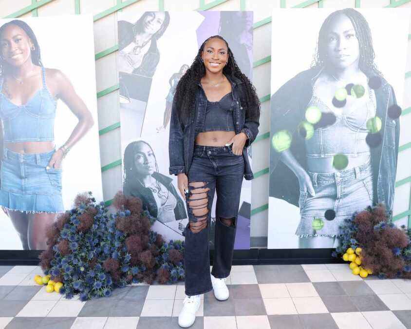 coco gauff fashion statement