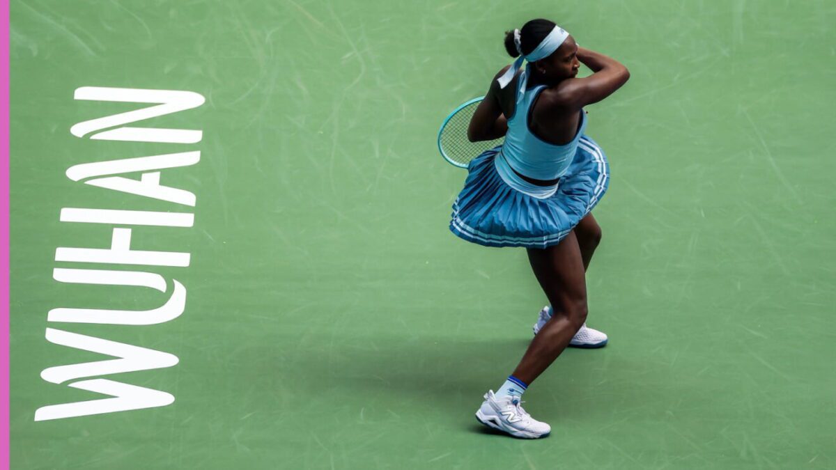 coco gauff fashion statement