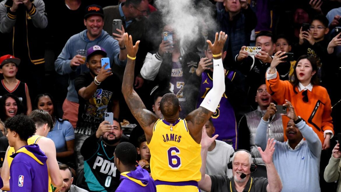 Why LeBron James Pregame Ritual Remains A Powerful Tradition ...