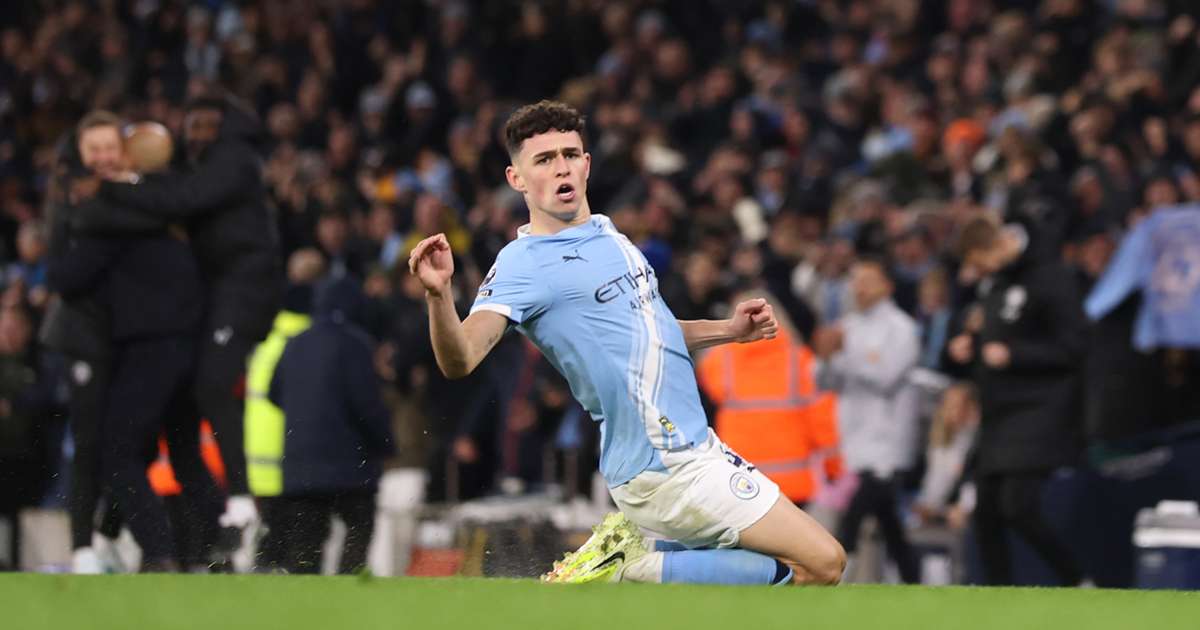 Phil Foden Man City vs Leeds United