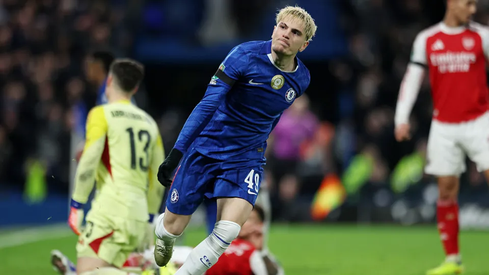 Chelsea vs Arsenal: Arsenal Take First-Leg Lead in Carabao Cup Semi-Final 3 Alejandro Garnacho