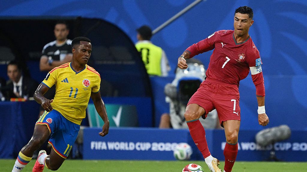 Ronaldo Azuiwa: Colombia 0-0 Portugal — photo: SportsLeo