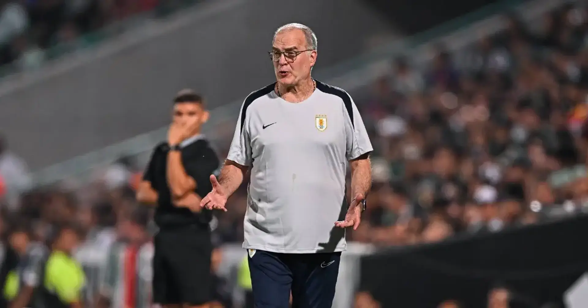 Uruguay head coach Marcelo Bielsa