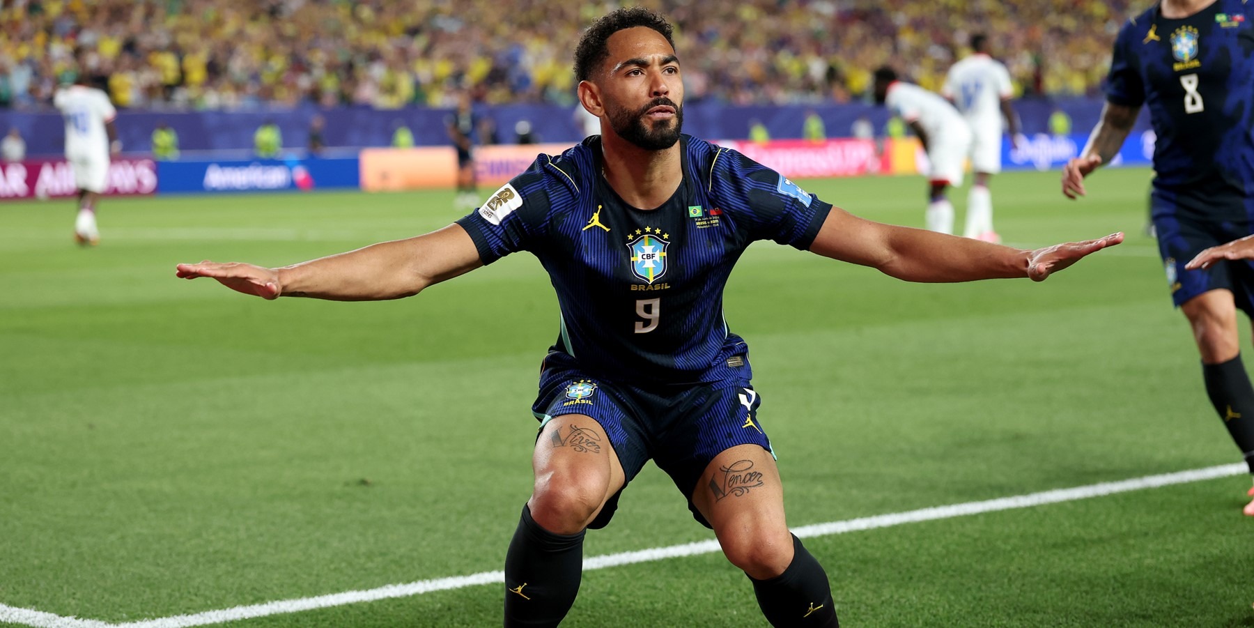 Matheus Cunha goal celebration