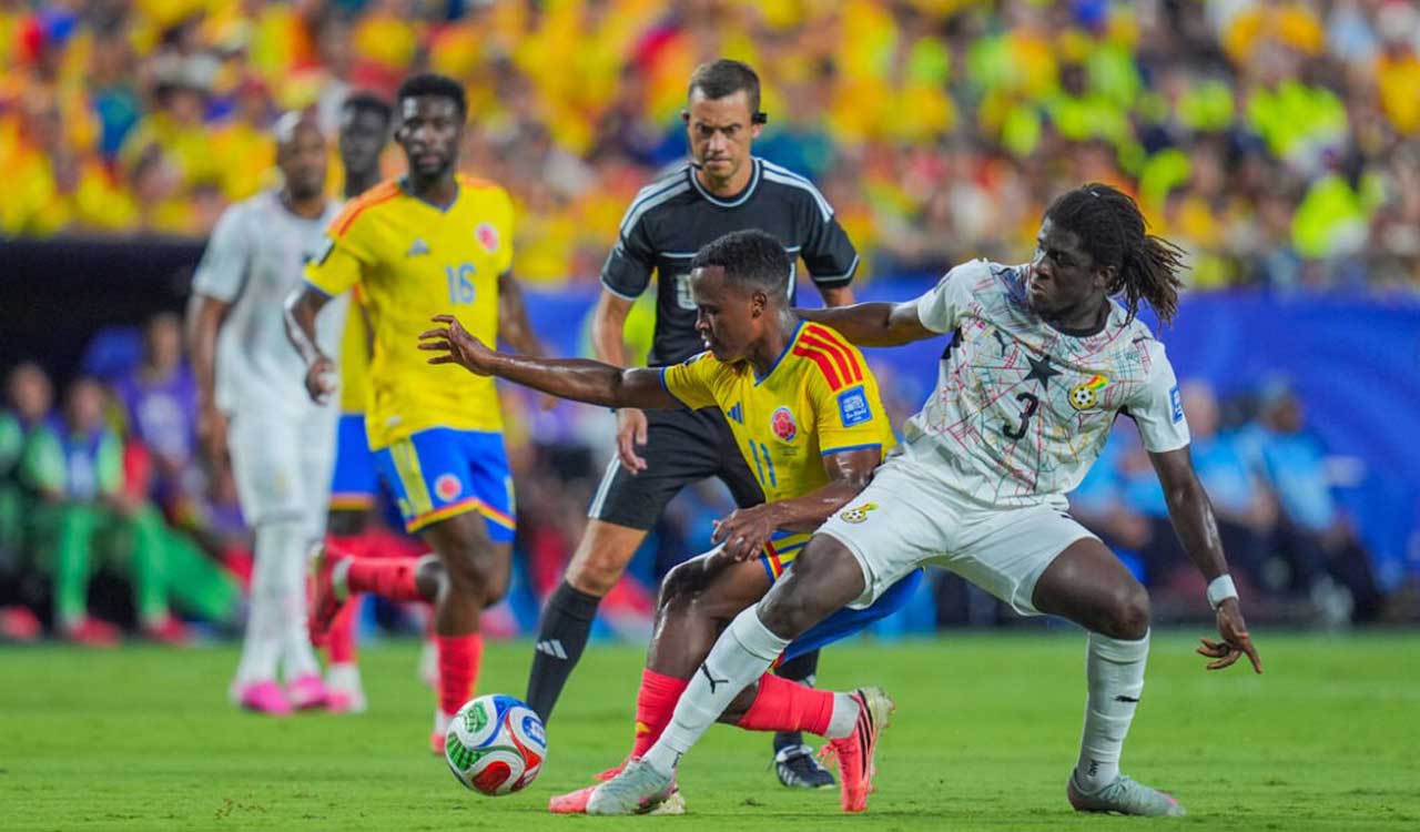 Colombia vs Ghana match