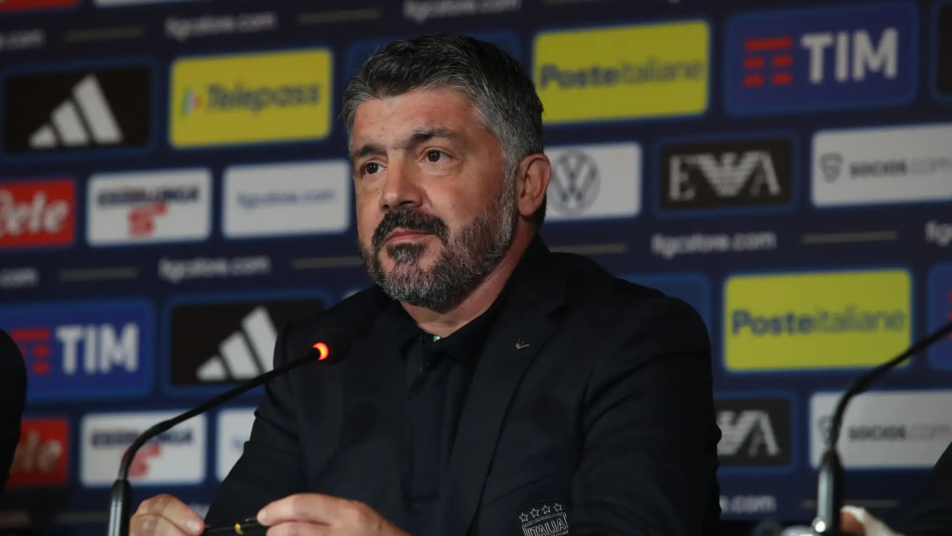 Italy New Head Coach: How Roberto Mancini Returned After Chaos, Rejections, and Controversy 2 Gennaro Gattuso during a press conference