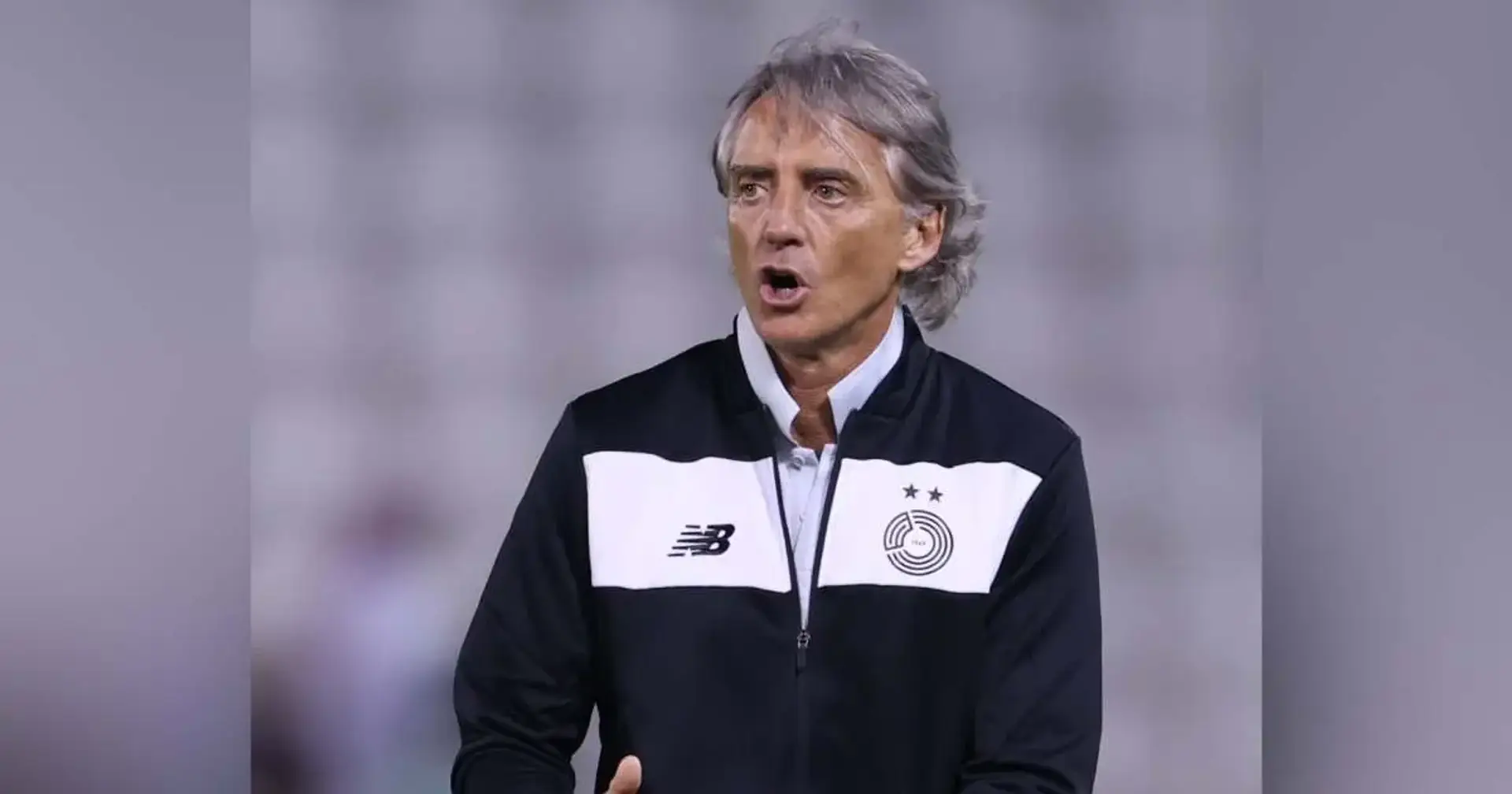 Roberto Mancini coaching