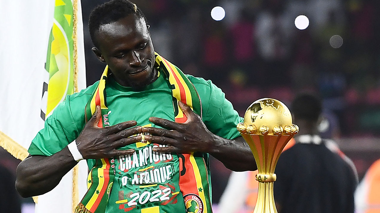 Sadio Mane excited about winning AFCON