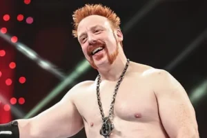 Sheamus smiling