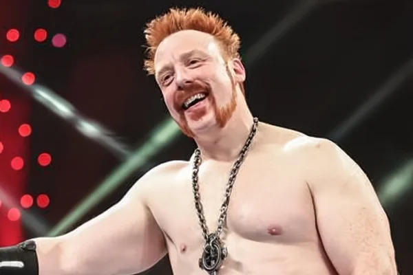 Sheamus smiling