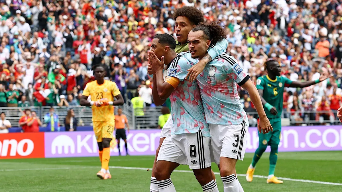 Belgium vs Senegal: The Red Devils Produce Stunning Comeback in World Cup RO32 3 Belgium players celebrating