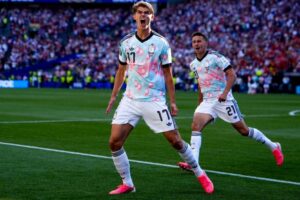 Charles De Ketelaere goal celebration