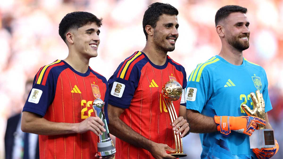 World Cup award winners: Rodri Claims Golden Ball as Mbappé Secures Golden Boot 5 World Cup award winners