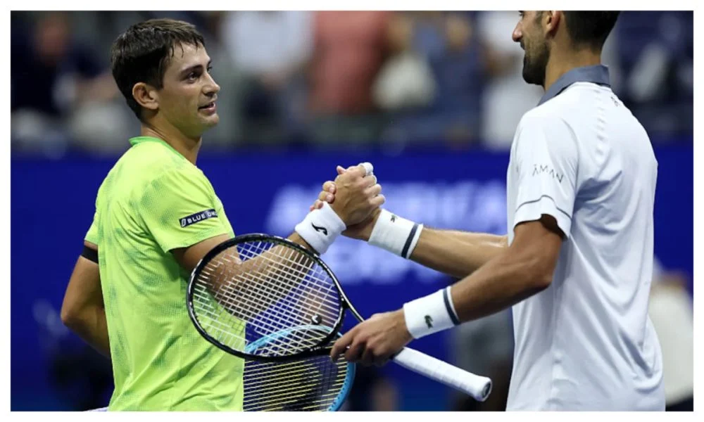 Novak Djokovic and 