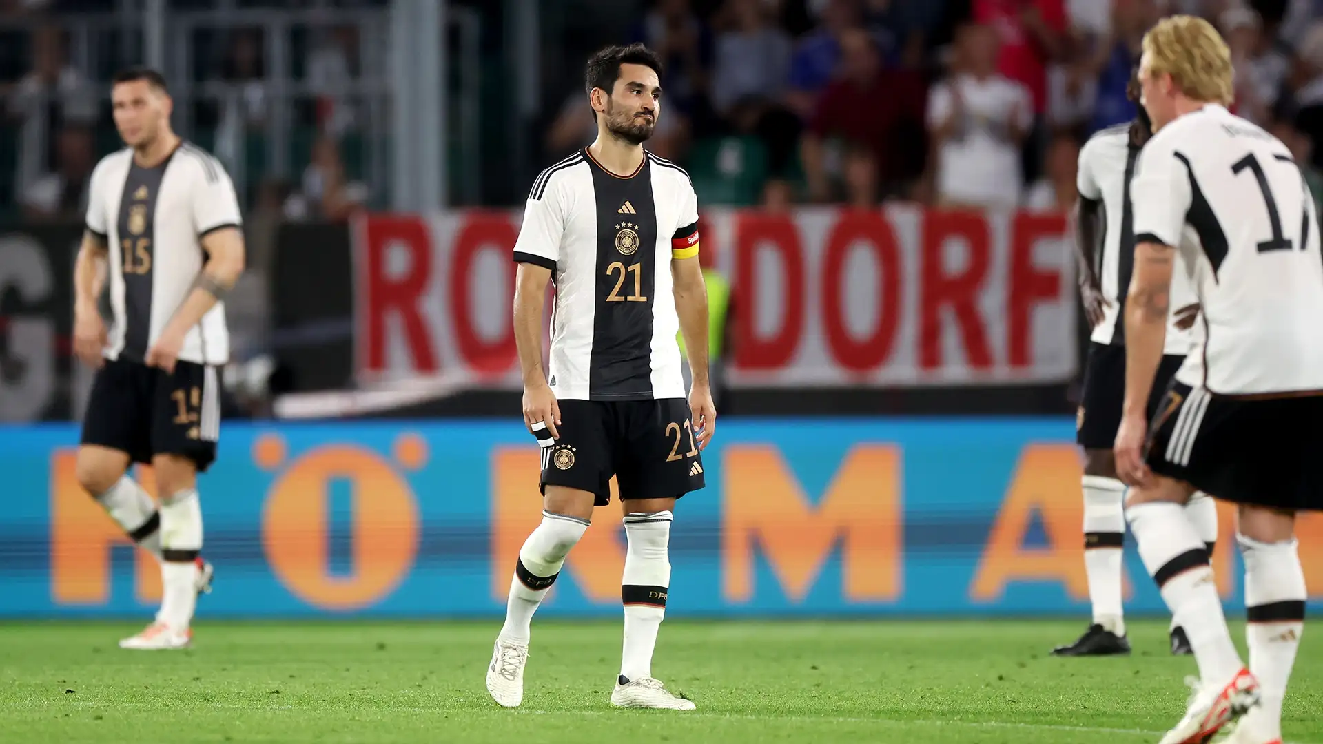 Ilkay Gundogan during a match for Germany
