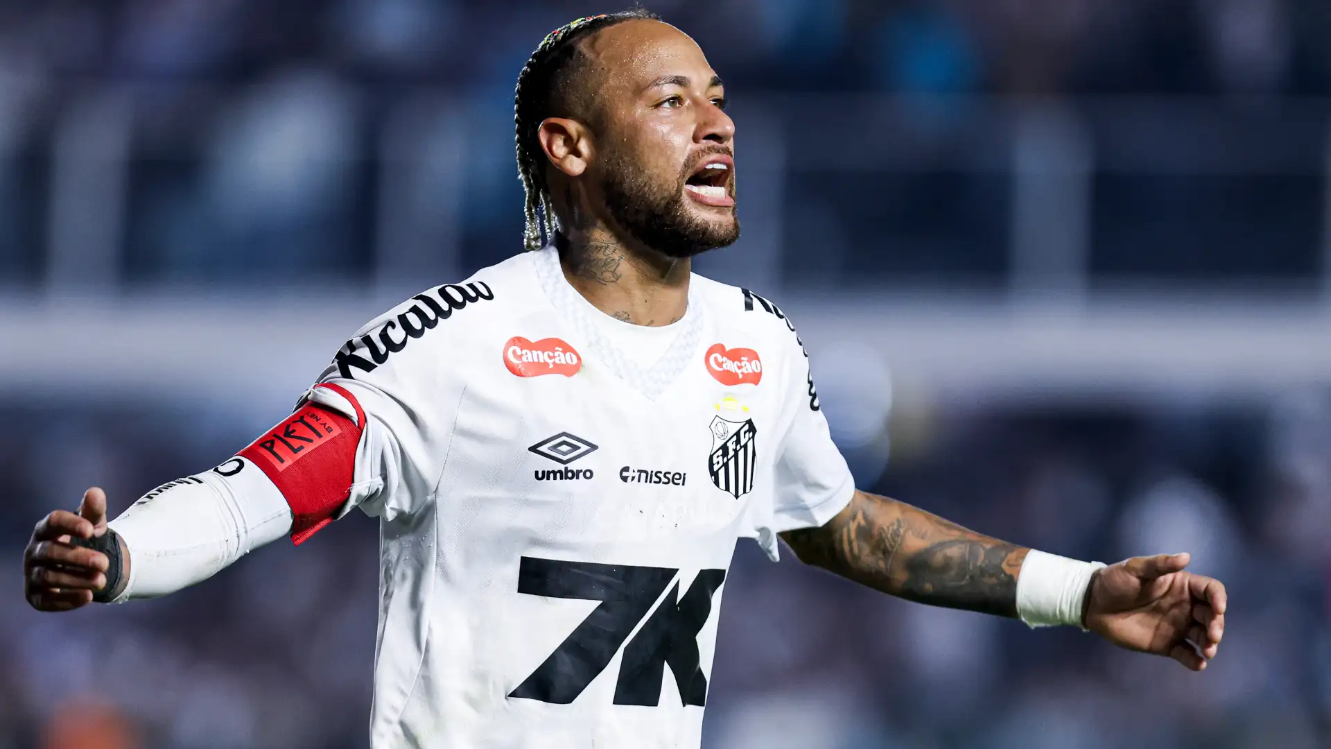 Neymar Net Worth, Career Earnings & Endorsements Roster 3 Neymar celebrating after scoring for Santos fc