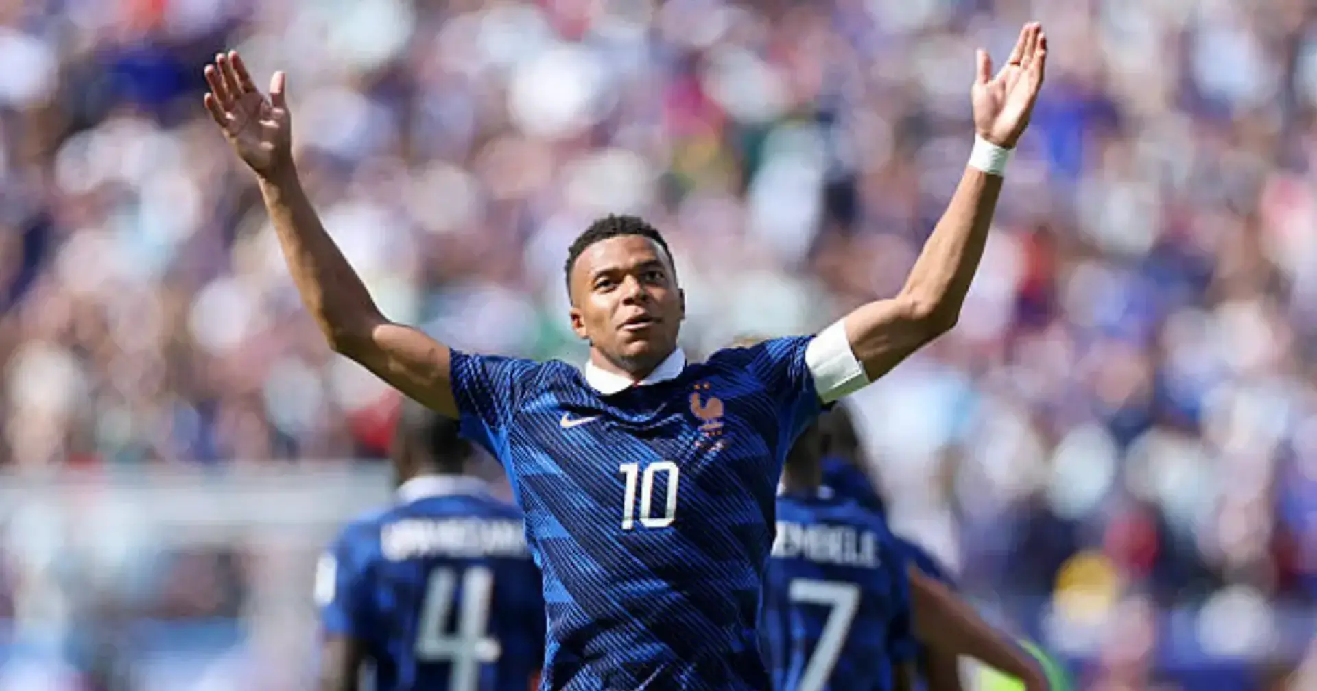 Kylian Mbappe Net Worth 2026: $250M Fortune, Real Madrid Salary & FC 27 Cover Star Status 2 Kylian Mbappe celebrating after scoring for France