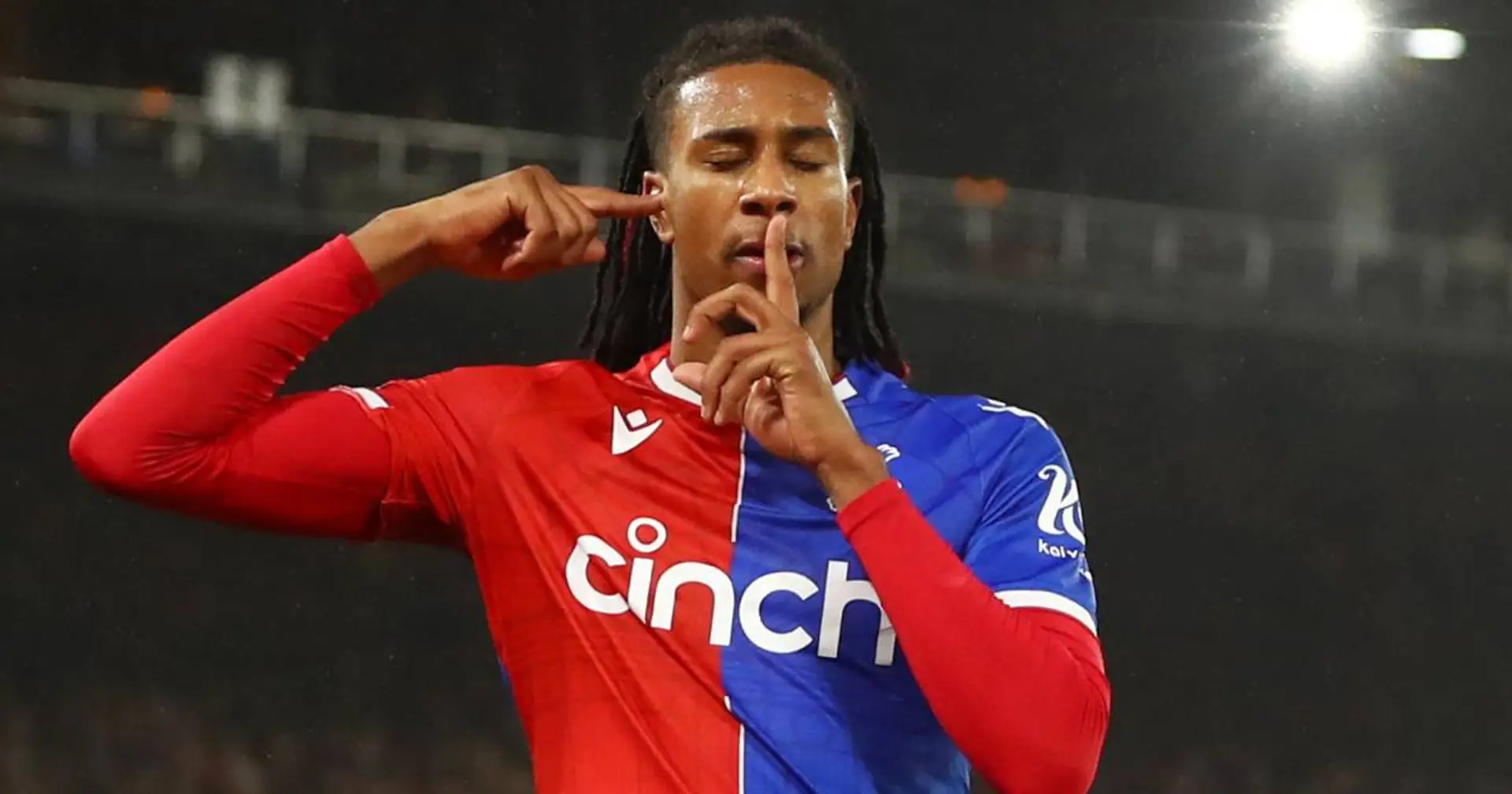 Micheal Olise celebrating