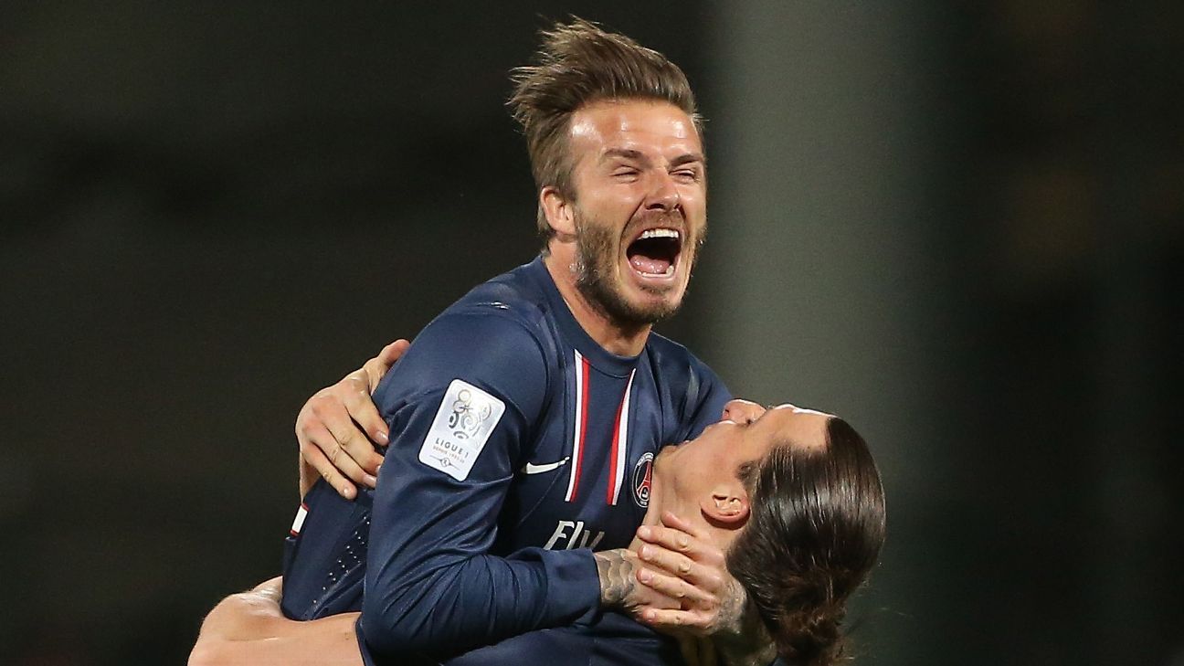 David Beckham Net Worth: Salary, DB Ventures & Endorsement Breakdown 2 David Beckham celebrating