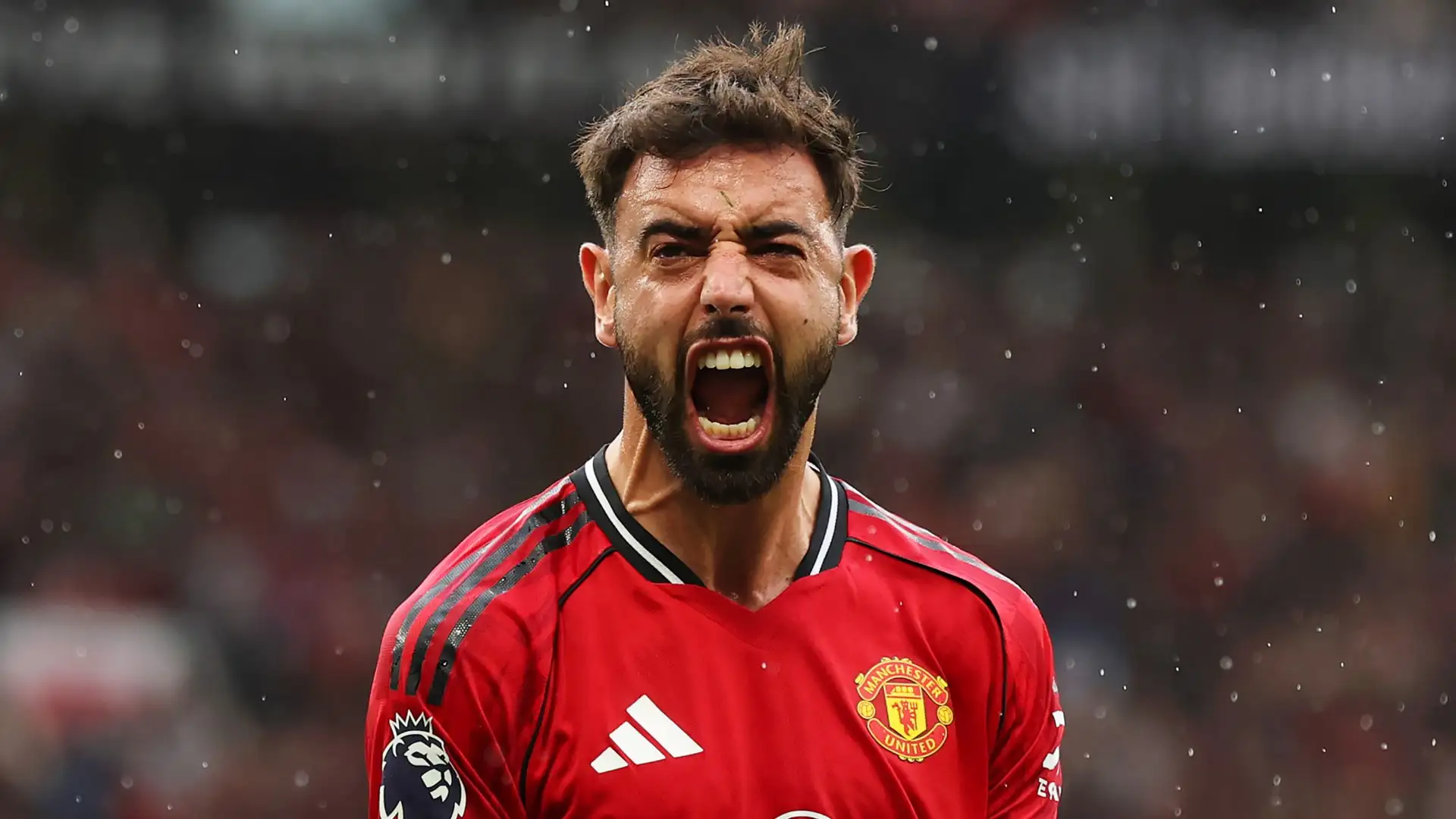 Bruno Fernandez celebrating