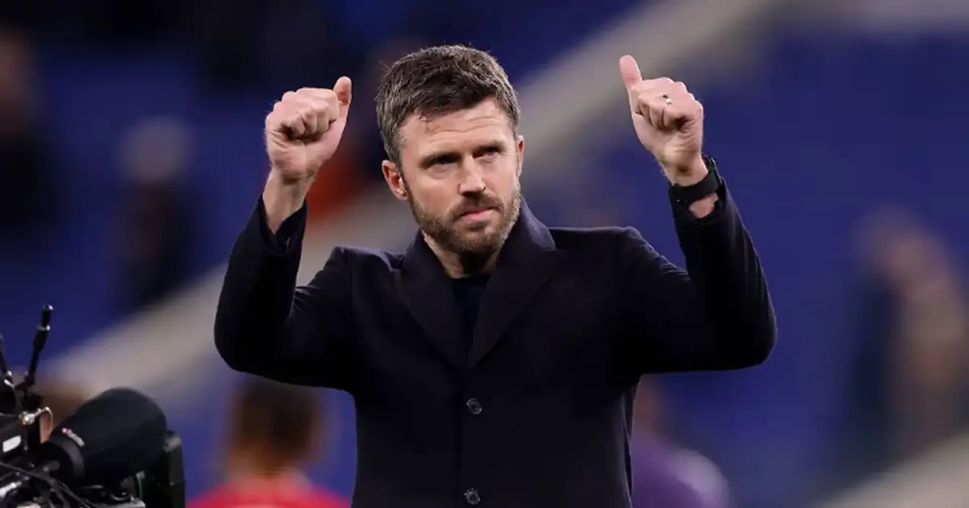 Michael Carrick celebrating