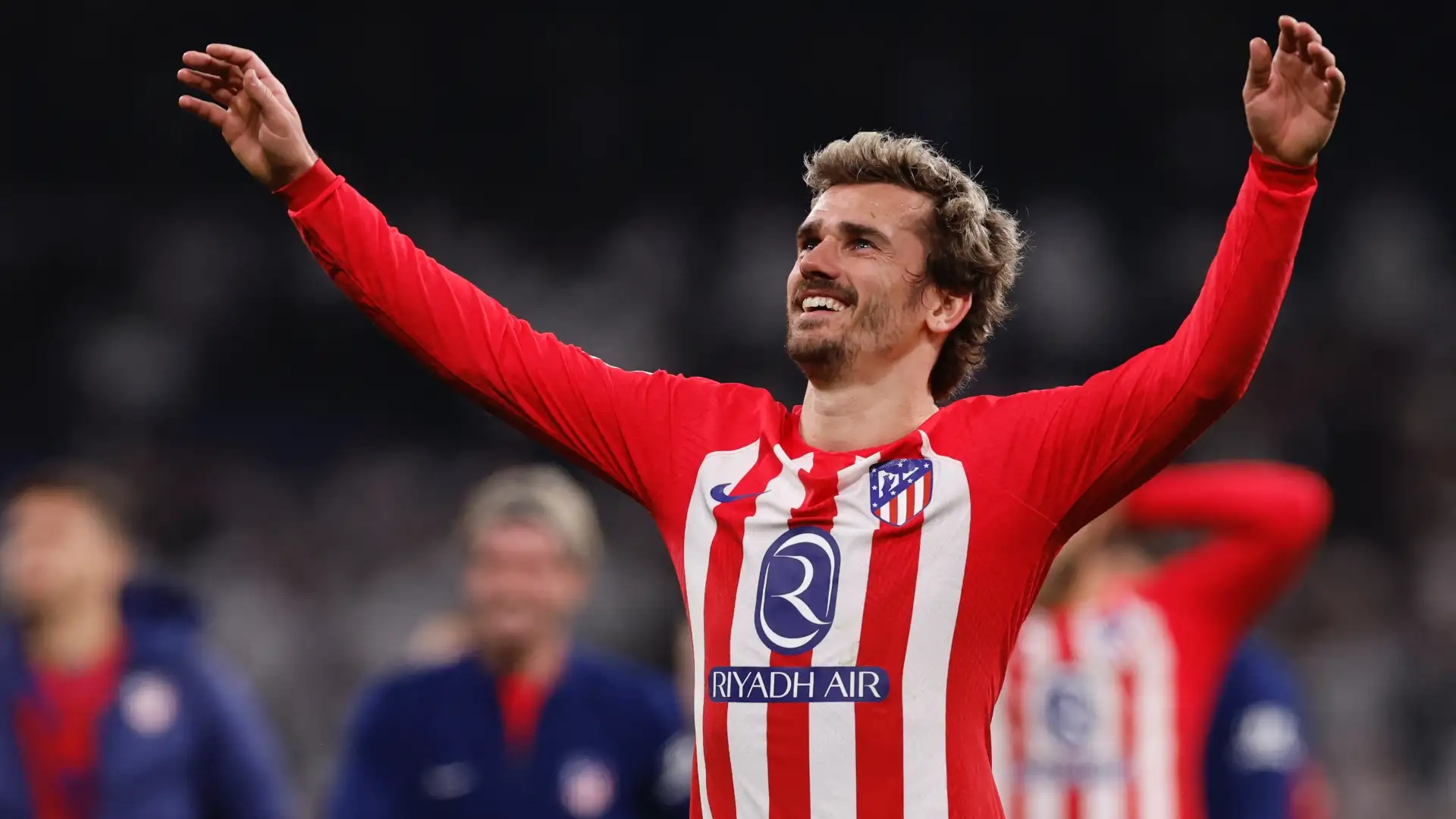 Antoine Griezmann celebrating