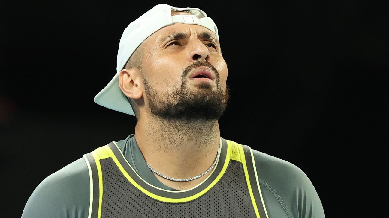 Inside the Nick Kyrgios Net Worth: Career Prize Money, Endorsements, and Financial Deductions 4 Nick Kyrgios after loosing a match.
