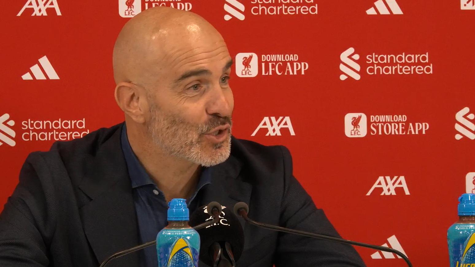 Liverpool vs Man City: Maresca Defies ‘Outside Noise’ as City Maintain Perfect Start 3 Enzo Maresca speaking after Liverpool vs Man City
