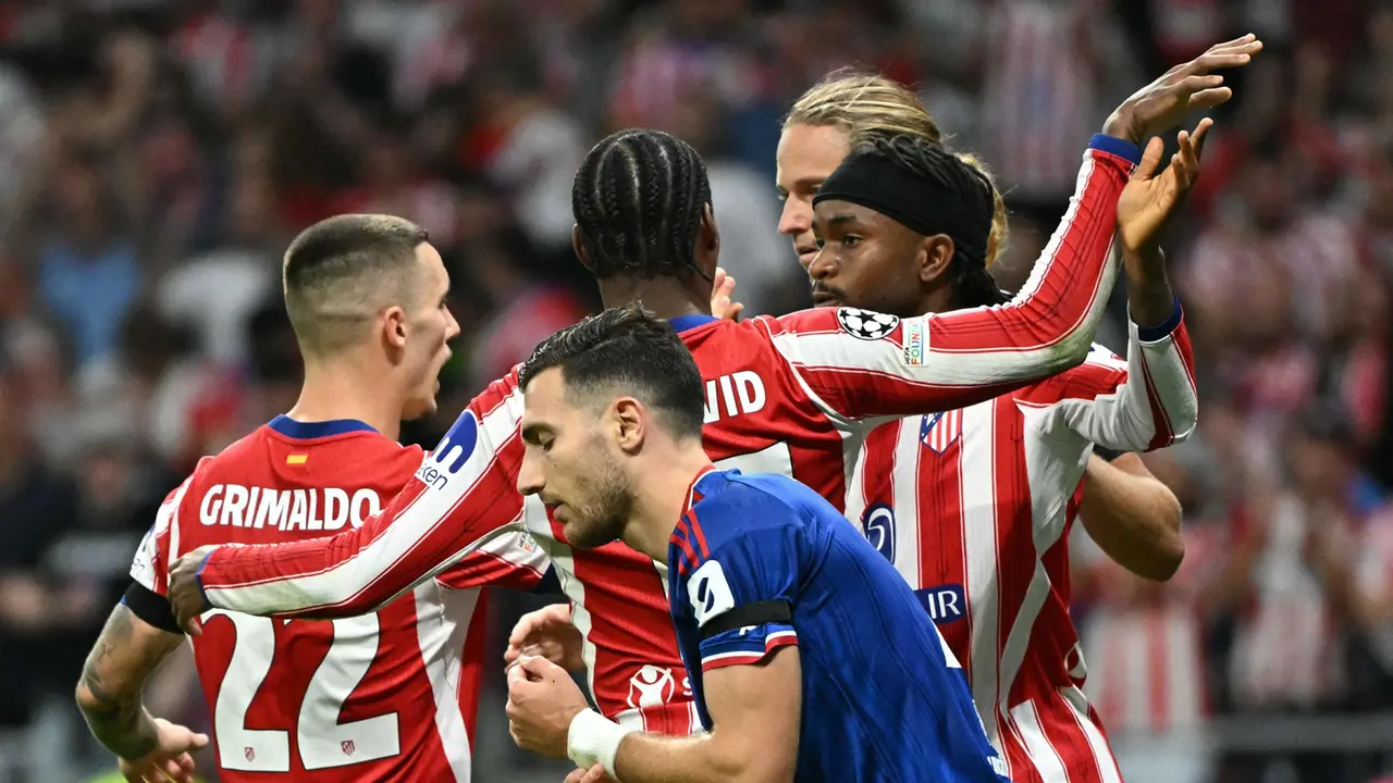 Atlético Madrid 2–0 Man Utd as Barrios Stuns Early and Yoro Sees Red 2 Atletico Madrid vs Man Utd Champions League