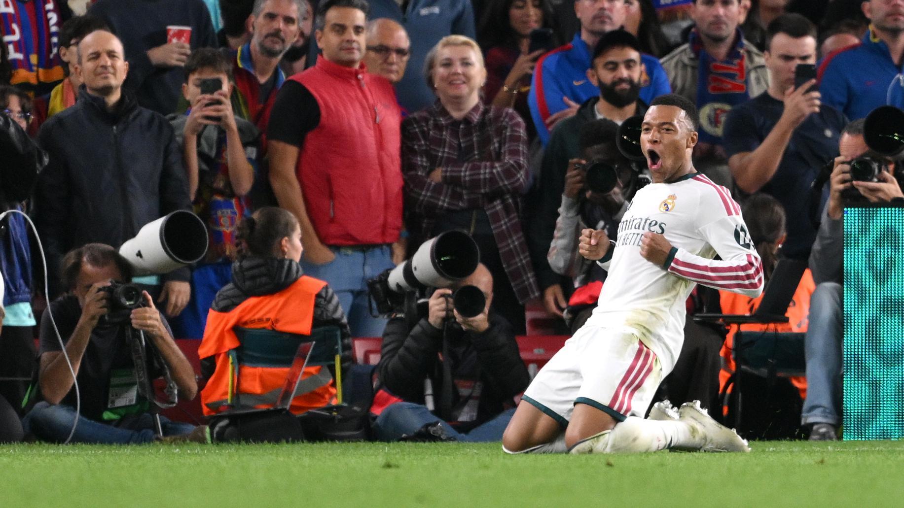 Barcelona vs Real Madrid: How Mourinho Handed Hansi Flick His First La Liga Defeat 2 Kylian Mbappe goal