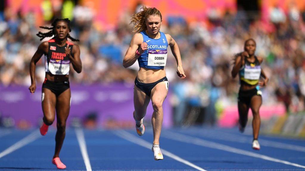 Beth Dobbin running
