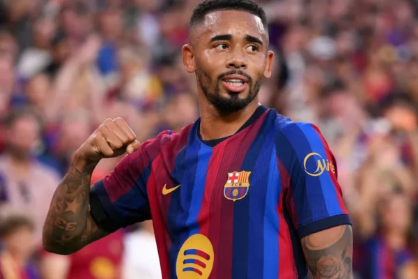 Gabriel Jesus goal celebration