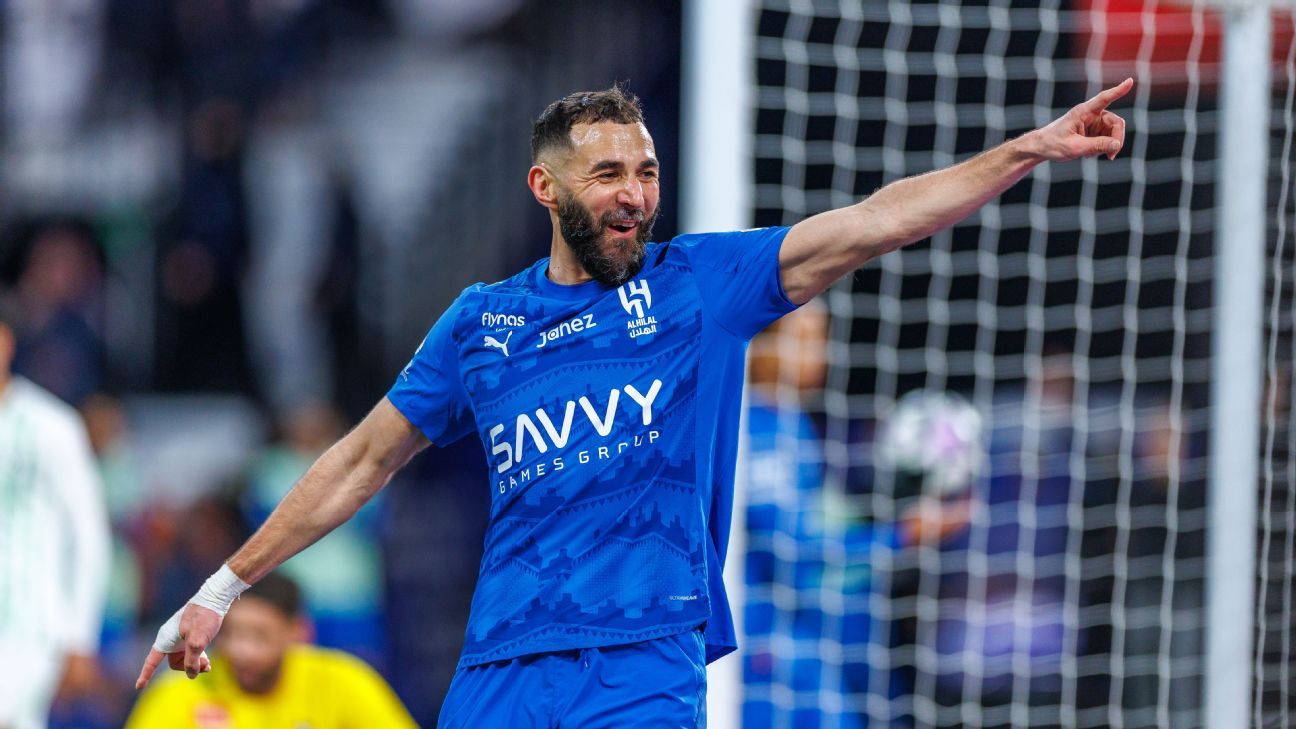 Inside Karim Benzema’s $350M Net Worth: Saudi Millions, Luxury Endorsements, and Villa Empire 4 Karim Benzema reacting during a match